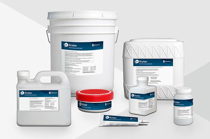 various krytox lubricants and greases